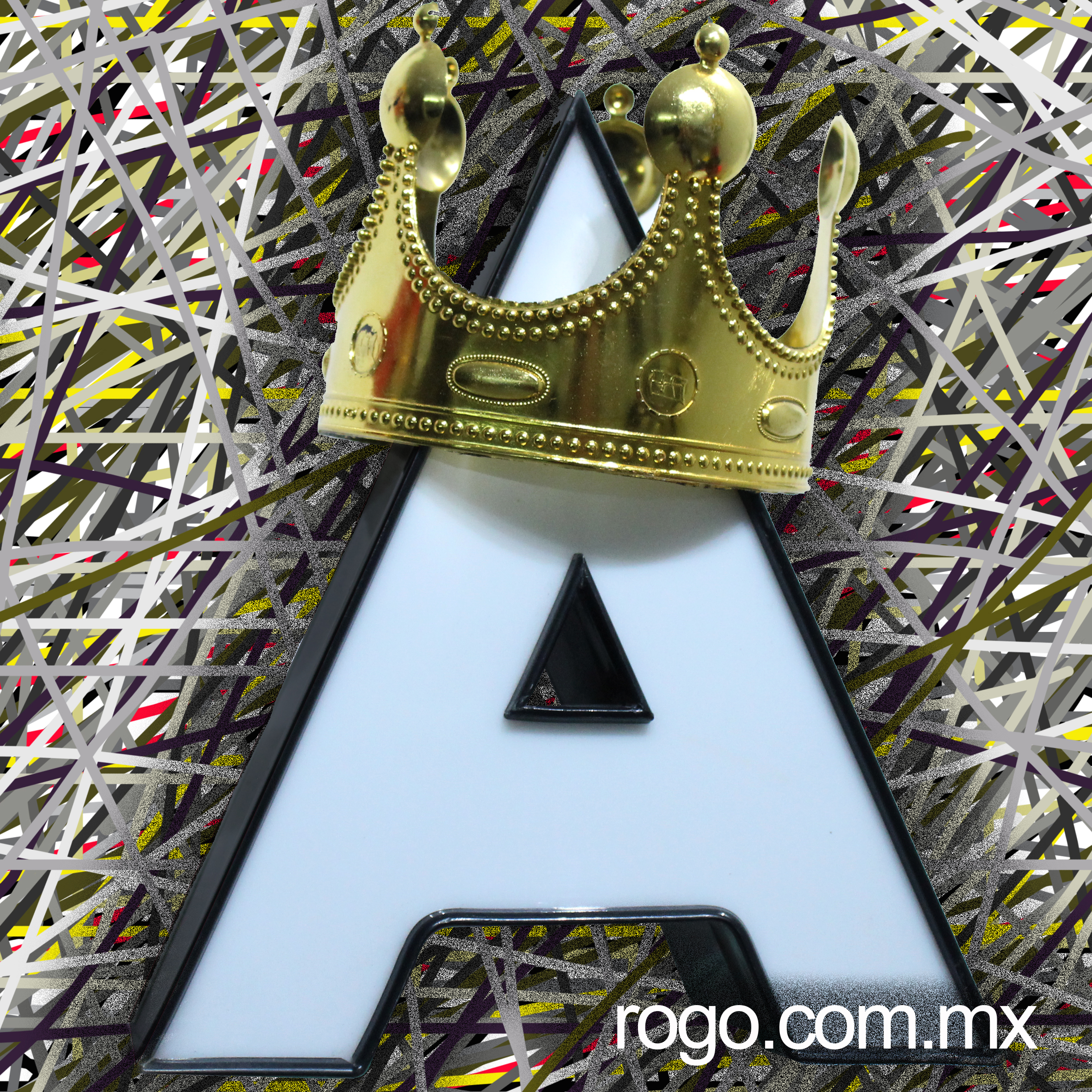 Anuncio de acrílico 3D con iluminación directa